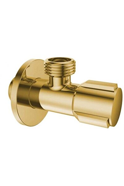 Danube Home Milano Omega Angle Valve English Gold For Bathroom Toilet Bidet S...