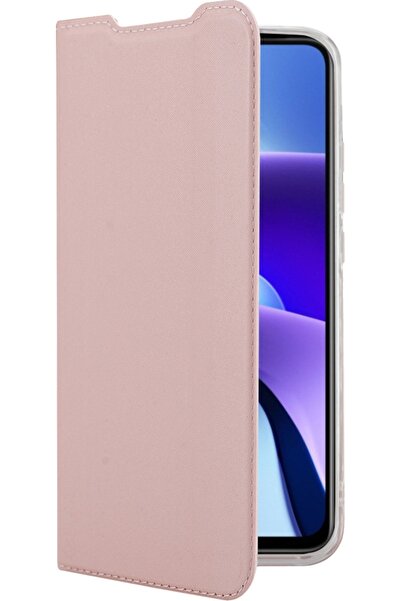 Vivid Θήκη - Πορτοφόλι Xiaomi Redmi Note 9T 5G - Rose Gold