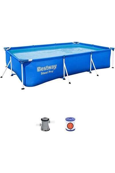 BESTWAY Luxury Spray Frame Pools (with filter pump) 26-56411