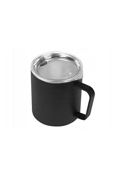 MiiR Cana termos Camp Cup, 350 ml, neagră, izolare termică prin vid