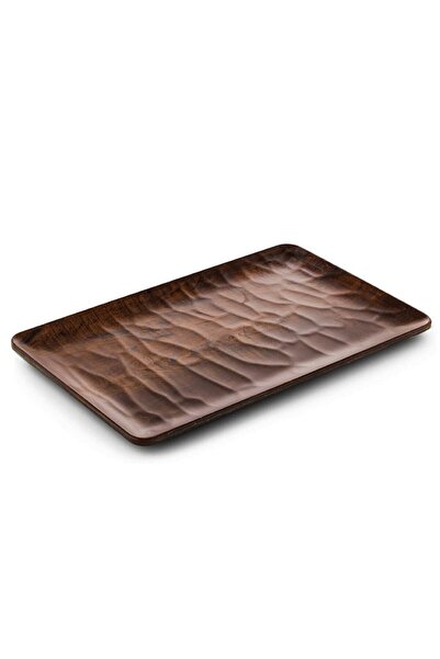 ESPIEL Πιατέλα σερβιρίσματος Chestnut HWD534K12-6 53x32,5εκ. Καφέ