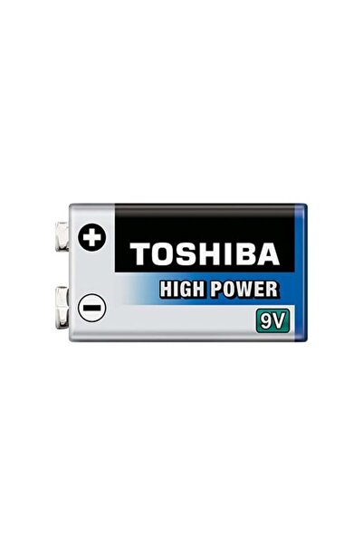OEM TOSHIBA Αλκαλική μπαταρία 9V υψηλής ισχύος, υψηλής απόδοσης, μέγιστη αξιο...