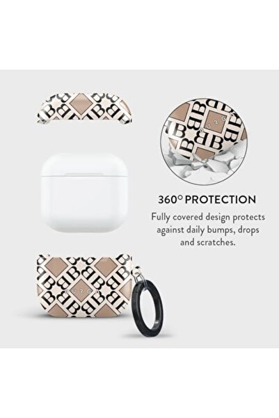 Yıldızan حافظة متوافقة مع AirPods 4 من edl shop، Monogram edl shop 1290799