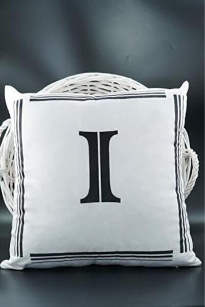 Yıldızan Msa Shop Lettered Throw Pillow Cover Velvet 43X43 cm Double Sided Le...