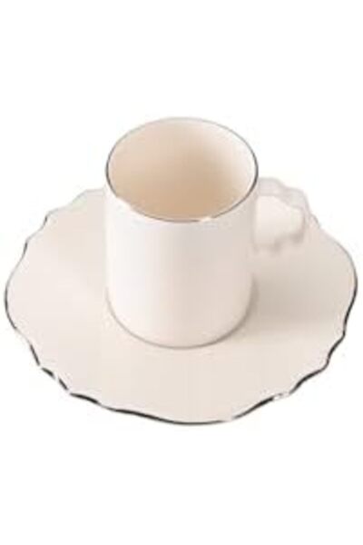 Yıldızan Msa Shop Tide Platin 4-Person Coffee Set 80Cc 931845