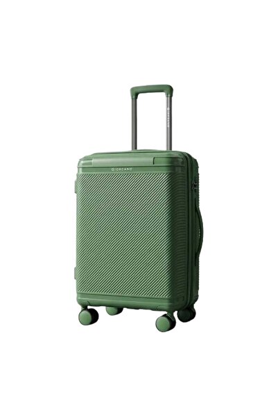 Giordano League 69 cm Hard Trolley, 4 Wheels, Green