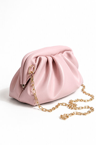 Rivina Laguna Women's Burs Chain Strap Lined Hand & Shoulder Bag with Closure