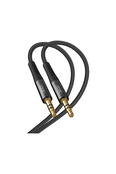 Xo Στερεοφωνικό καλώδιο ήχου SLIM 2μ Jack 3.5 χιλ. - Jack 3.5 χιλ. μαύρο XO-N...