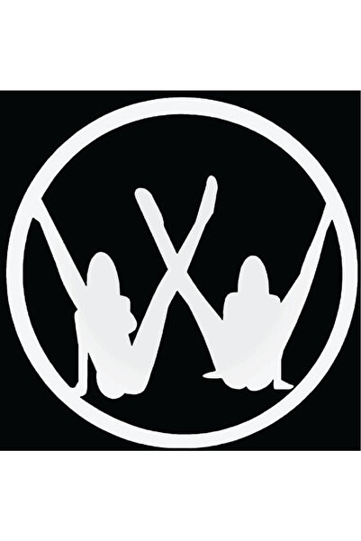Amo-Stickers Volkswagen Stripper 25cm Negru