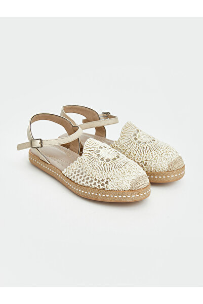 LC Waikiki Peak New Season Lace Detailed Women's Sandals