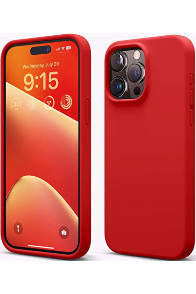 Elago Silicone Case - Premium Θήκη Σιλικόνης Apple iPhone 15 Pro Max - Red