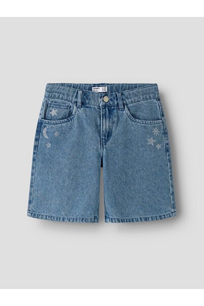 Name it Jeansshorts Wide Leg