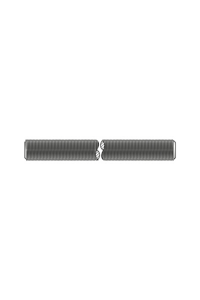 SCHAEFER Set 2 x Tija Filetata 1m din 975 Inox A2-M12 09752121S