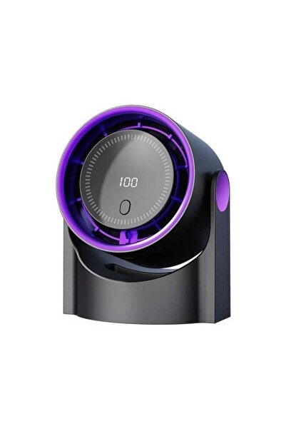 Generic Portable Circulating Desk Fan - USB Rechargeable Air Circulator with ...