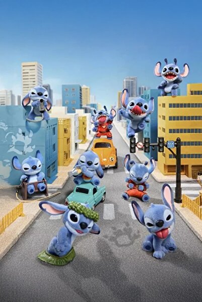 Miniso Disney Lisanslı Lilo & Stitch Yaramaz Anlar Blind Box – Sürpriz Figür