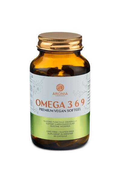 Aronia Charlottenburg Omega 3-6-9 Vegan 60cps moi