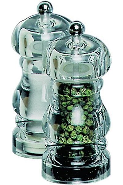 WAS Set pipernita + solnita din acril, H=12 cm