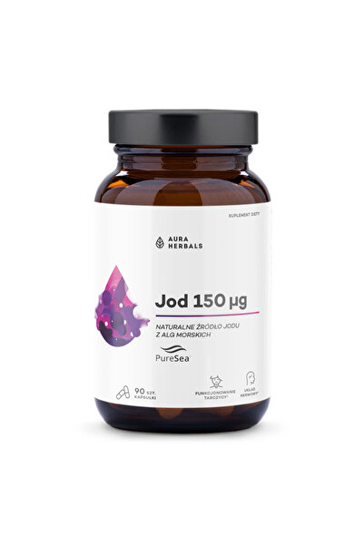 Aura Herbals Jod 150 µg Puresea 90 Capsule
