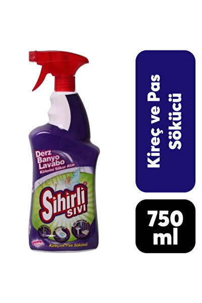 SİHİRLİ Sıvı Kireç & Pas Sökücü 750 ml Banyo