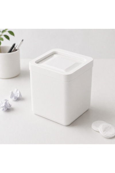 MYE TEKNOLOJİ 3D Baskı MiniBin Pro Masaüstü Mini Çöp Kutusu - Kapaklı Ofis ve...