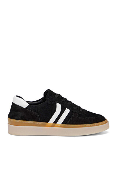 Tergan Siyah Hakiki Süet Deri Kadın Sneaker - K26I1AY68421-A01