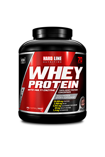 Hardline Nutrition Whey Protein Çilek Aromalı 1600 gr