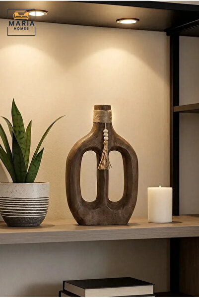 MARIA HOMES Modern Decorative Vase – Home Décor Accent for Living Room & Office