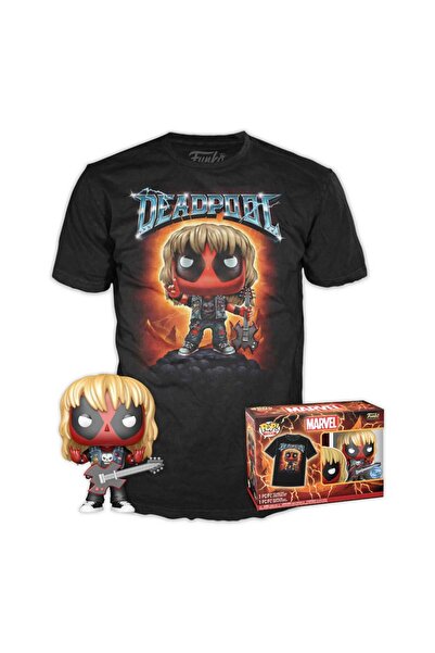 Funko POP Tee Deadpool 1343 Heavy Metal Deadpool diamant Editie Speciala