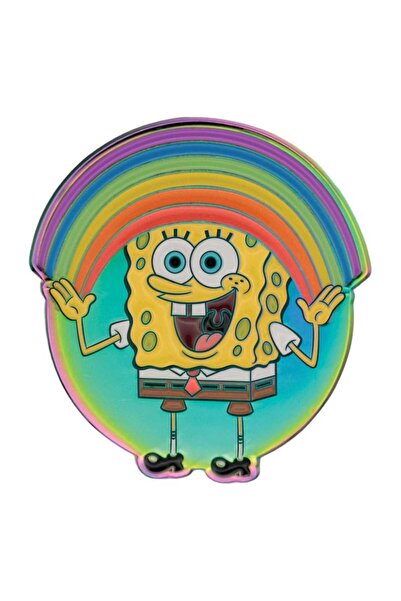 Fanattik Insignă Spongebob Kanciastoporty Ediție Limitată Curcubeu