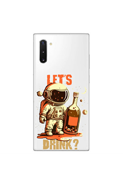 Other Samsung Note 10 Plus Lets drink Transparent Silicone TPU Θήκη