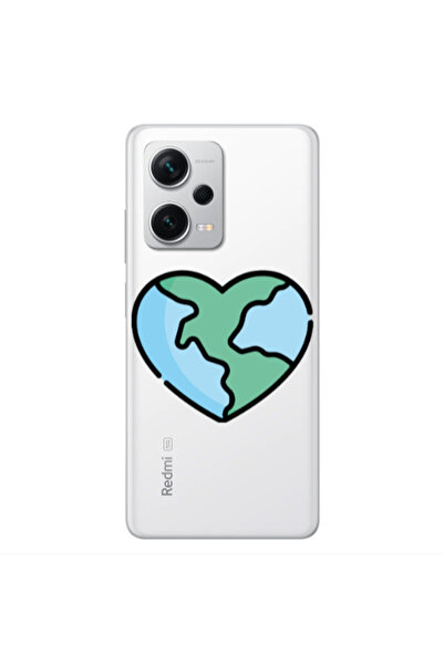 Other Xiaomi Redmi Note 12 5G World in my heart Transparent Silicone TPU Θήκη