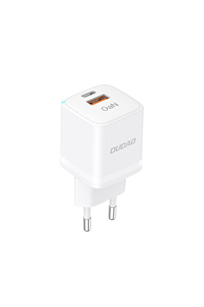 DUDAO Încărcător de perete A13 Pro 33W USB-C/A Alb