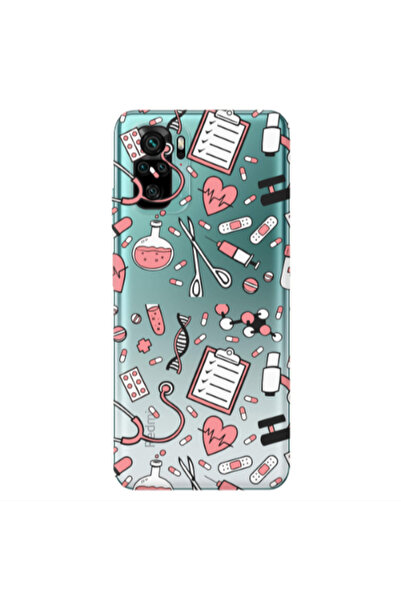 Other Xiaomi Redmi Note 10 4G Laboratory Transparent Silicone TPU Θήκη