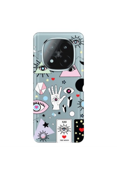 Other Xiaomi Redmi Note 14 Pro + 5g Pyramid eyes Transparent Silicone TPU Θήκη