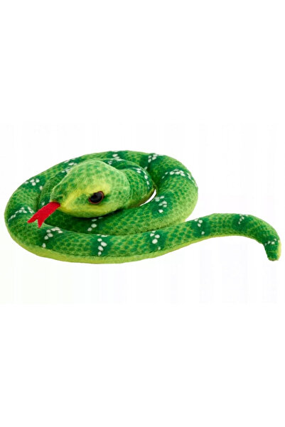 Beppe Sarpe de plus, Beppe, verde deschis, 50 cm, material textil sigur pentr...