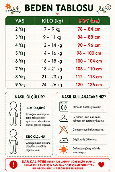 hn sport Kız Çocuk Çiçek Desenli Yazlık Elbise %95 Pamuk %5 Likralı Kolsuz Günlük Elbise 2-9 Yaş