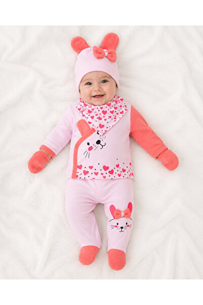 Hülya's MIND Rabbit Ears Girl 5-Piece Hospital Discharge Set