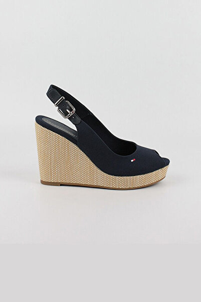 Tommy Hilfiger Kadın Lacivert Sandalet-39 - LACİVERT