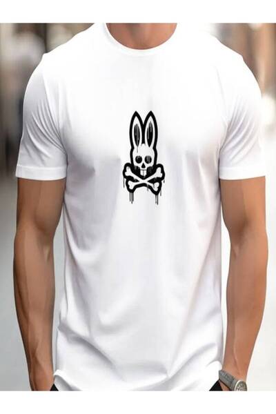 classy moda Washable Minimal Graphic Printed Unisex Wide Fit Oversize T-Shirt...