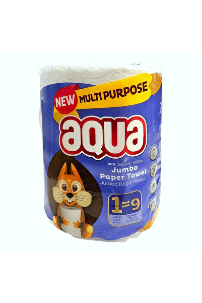 Aqua | Kitchen Paper Towels 340 Sheets | Ultra Absorbent Strong Paper Sheets ...