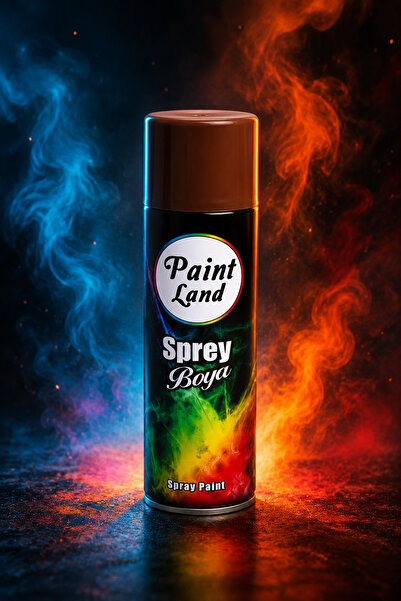 Paint Land Kahverengi Sprey Boya 200 ml Hayatınıza Renk Katın