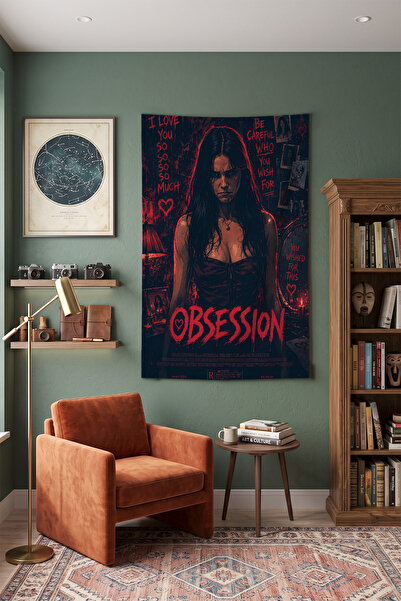 Milura Obsession Duvar Örtüsü – Modern Dekoratif Kaliteli Kumaş Tapestry Duva...