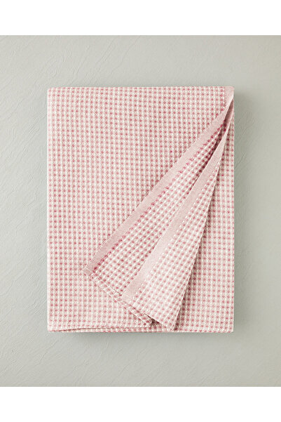 English Home Modern Grid Çift Kişilik Pike 180x220 cm Pembe