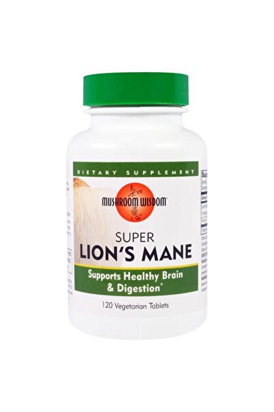 Mushroom Wisdom Super Lion's Mane 120cpr Secom,
