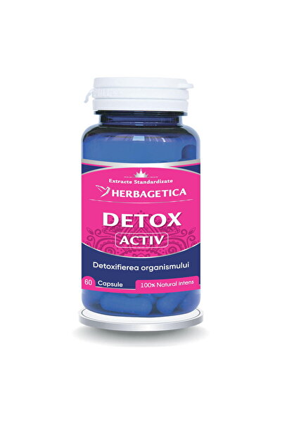 herbagetica Detox Activ 60cps