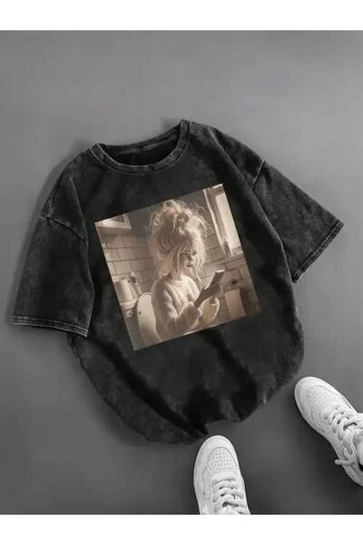 JANTIL MODA Vintage Washed Unisex Oversize T-Shirt – Street Fashion ⚡