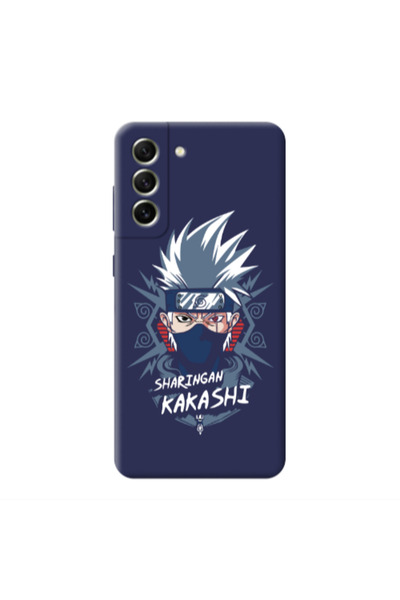 Other Samsung S21 FE Anime Mangoo Dark blue Colored Silicone TPU Θήκη