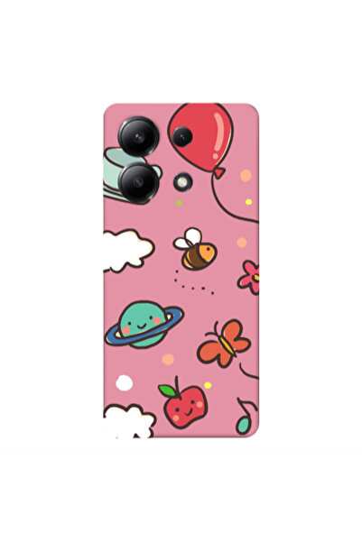 Other Xiaomi Redmi Note 13 4G cute little ones Pink Colored Silicone TPU Θήκη
