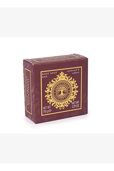 Sandalwood Country Club Redwood & Amber Bar Soap 150 Gr
