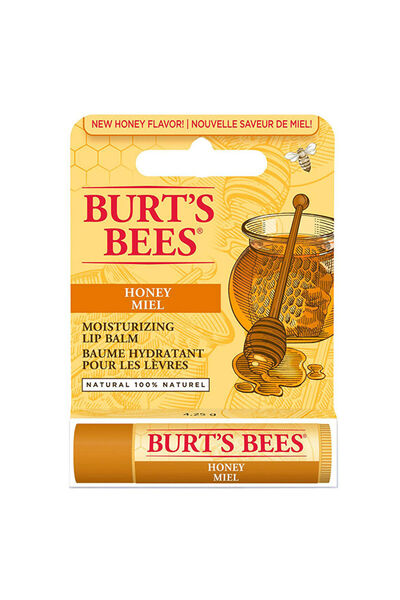 Burt's Bees برتس بيز كريم العناية بالشفاه بنكهة العسل - عبوة بلاستر 4.25 جرام